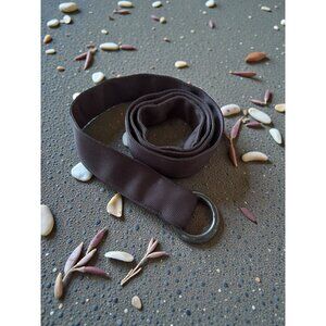 PETER MILLAR Crown Club Men's Gray Belt Size Large